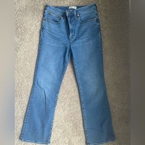 Madewell Cali Denim Boot flare Jean